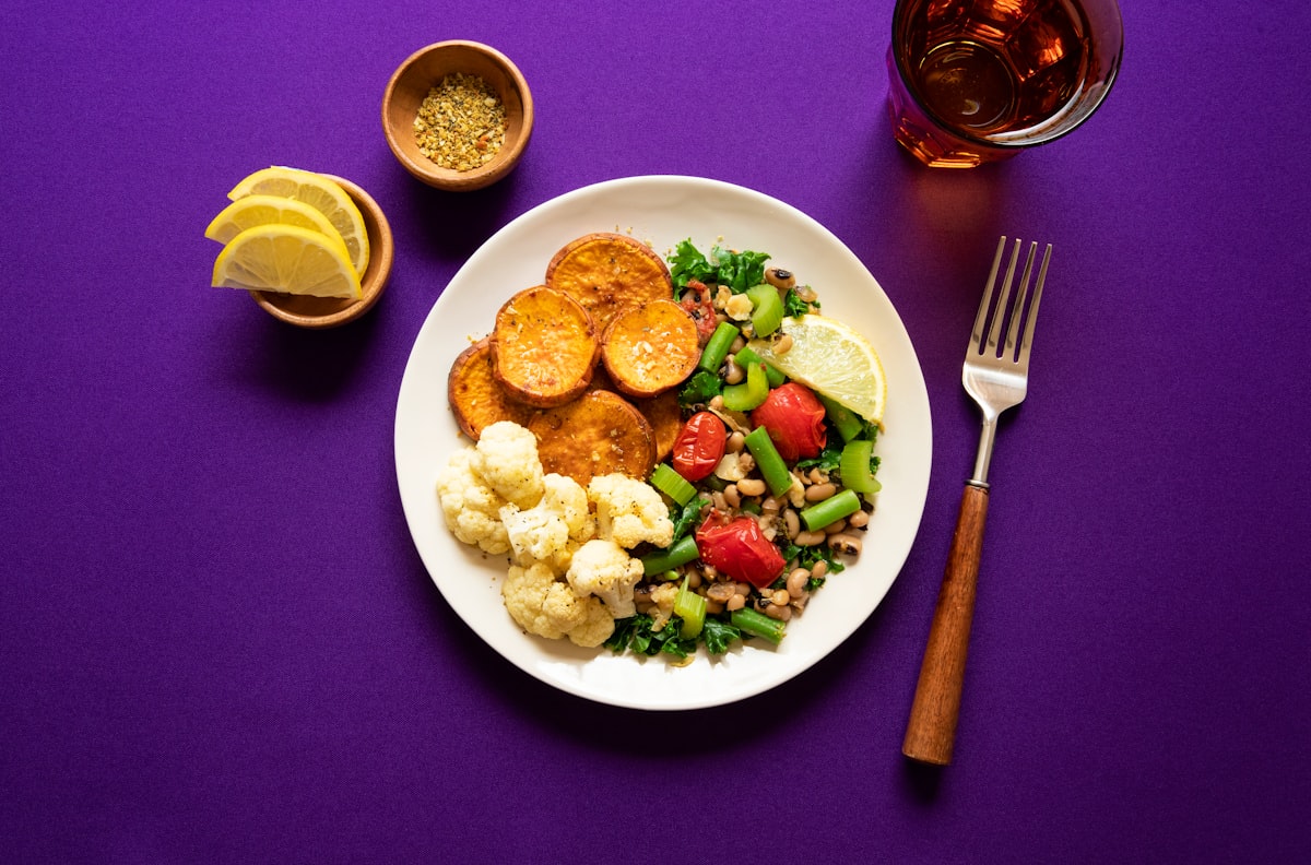 Nutritionist analyzing heart health data